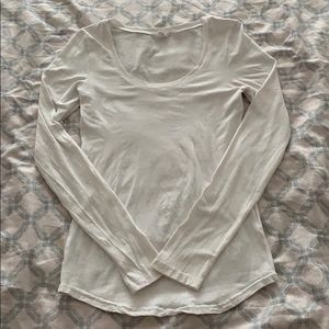 Arden white long sleeved shirt